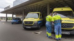 Urgencias del hospital Clínico, en Santiago