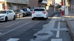 El Concello de Ribeira pavimentar la avenida Francisco Lorenzo Mario.