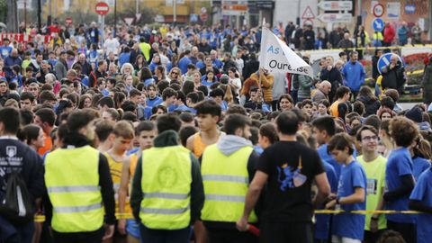 Carrera de San Martiño en Ourense.