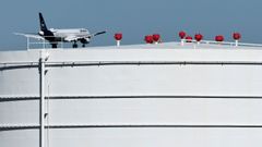 Tanque de combustible para aviaci�n en Alemania.