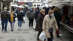 En Noia se registraron 128 positivos en una semana.