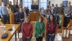 La corporaci�n se hizo una foto de familia para despedir el a�o antes del inicio de una sesi�n en la que se mantuvieron las discrepancias con parte de las facturas pendientes