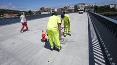 La peatonalizaci�n del puente del Burgo fue uno de los proyectos financiados con los fondos Edusi