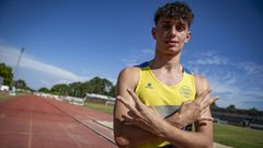 Lucas V�zquez forma parte del equipo espa�ol en el relevo de 4x400.