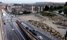 Los trabajos de urbanizaci�n de Romero Donallo constituyen una de las obras en marcha.