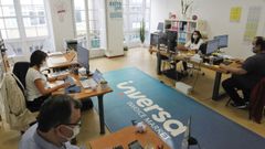 Oficinas de Inversa, en el centro de Ferrol