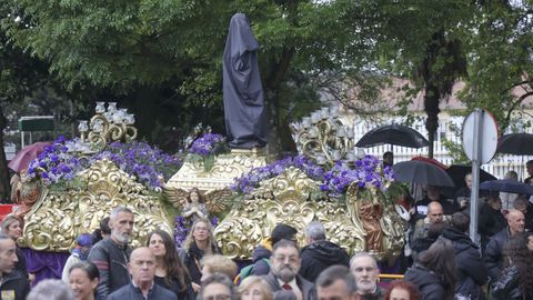 La procesi�n de las Angustias, suspendida el viernes. 