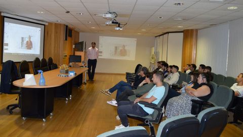 Responsables de Kaizen Institute se reunieron con alumnos de varias ingenier�as de la Escola Polit�cnica Superior. 