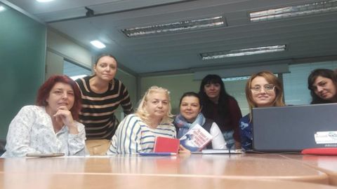 Encierro del comit� de empresa del ERA