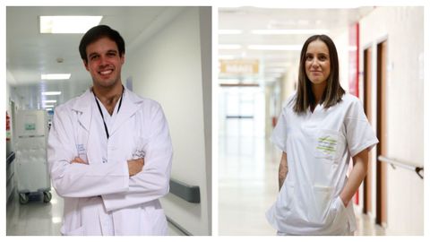 Chema Gude se acaba de estrenar como m&eacute;dico residente de Traumatolog&iacute;a, y Cristina, como enfermera residente en Salud Mental