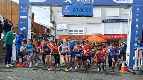 Una de las pruebas celebradas este domingo en las categor�as inferiores, en las que la participaci�n es gratuita.