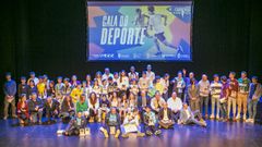 Gala do Deporte Barbanza Arousa, en el auditorio de Ribeira
