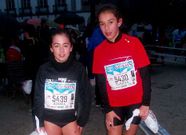 Ainara Rodr�guez y Claudia Gra�a, derecha, dominaron su categor�a.