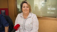 Sandra Vilela, en una visita a Radio Voz, antes de la pandemia 