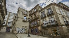 Edificio en ruinas propiedad de la Diputaci�n de Ourense