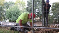 Los trabajos arrancaron ayer