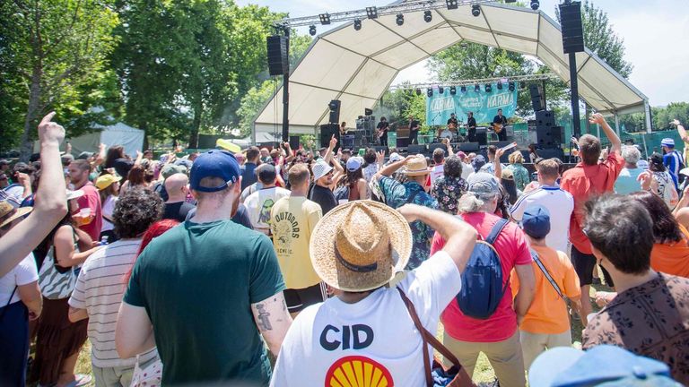 As� se est�n viviendo los festivales musicales del verano en Pontevedra