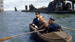 Fotograma da pel�cula �20.000 leguas de viaje submarino�, de Disney.