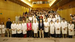 Recepci�n a los nuevos m�dicos residentes en el Chuac