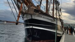 El Thor Heyerdahl, en Marina Coru�a