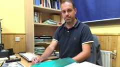Hugo Garc�a, responsable de la Escola Municipal de M�sica e Danza de Ribadeo