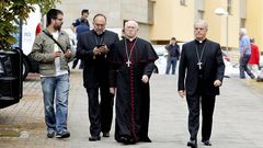 Juli�n Barrio, a su llegada al Cersia