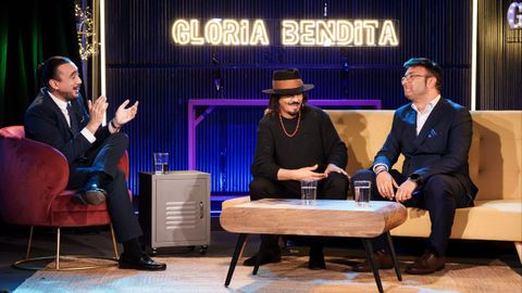 Fotograma de �Gloria Bendita�, conducido por Ariel Carmona y con Farruquito y Jos� Vega como primeros invitados
