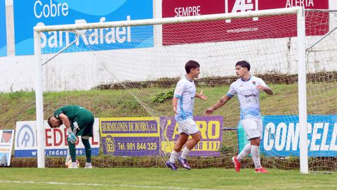 Partido de Tercera Federación entre el Boiro y el Compostela en el Campo municipal de Barraña