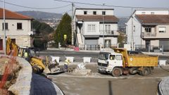 Primera fase de las obras que ahora tendr�n continuidad con el acceso al tanatorio
