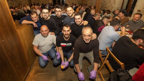 Imaxe de arquivo da anterior festa do cocido de Borneiro