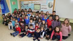 No colexio de As Somozas estudan pouco m�is de medio centro de rapaces de Infantil e Primaria