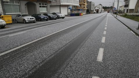 Granizo en Zas, Baio