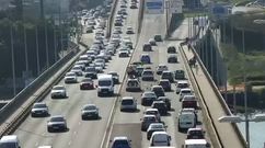 Accidente en el puente de A Pasaxe, direcci�n A Coru�a