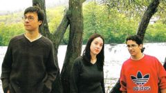 Insultante juventud. Emilio Jos� (17 a�os), Bel�n (17) Rodr�guez y �lvaro (19) en una de las im�ganes promocionales usadas para el disco.