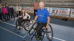 Deporte adaptado en el Labarta Pose con Mart�n Varela