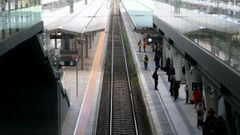 Estaci�n de tren intermodal de Santiago de Compostela