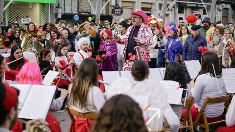 S�bado de entroido en Xinzo.