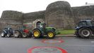 Tractorada en Lugo contra el acuerdo con Mercosur