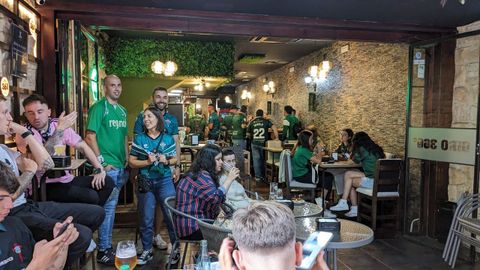 El racinguismo se deja sentir en asturias.