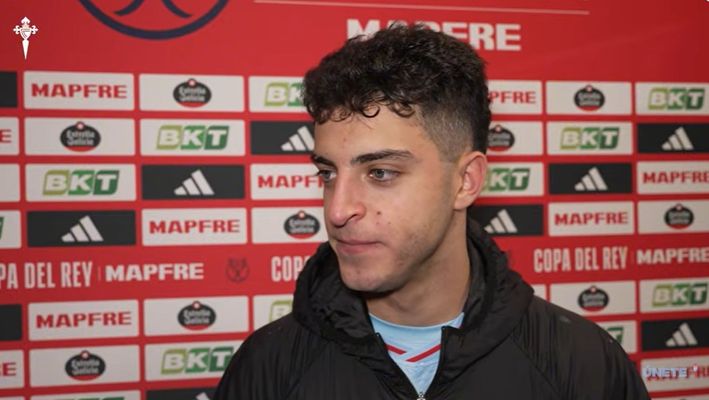 Hugo lvarez, que reapareca tras lesin, comparti sus impresiones tras el Sant Andreu-Celta.