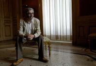 Mu�oz Molina, ayer, en la Casa de Am�rica de Madrid, antes de atender a la prensa.