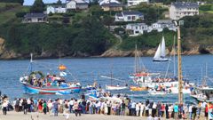 Procesi�n mar�tima del Carmen de Ribadeo