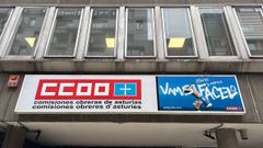 Sede de CCOO Asturias.