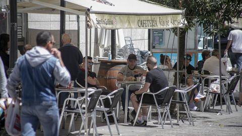 El aperitivo volvi� a coger fuelle en Boiro