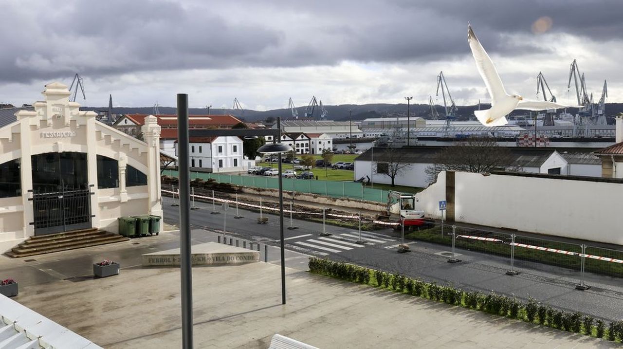 La nueva ventana de Ferrol al mar ya supera los 80 metros