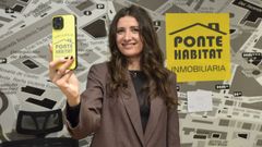 Natalia Orbn, de Pontehabitat, hace aos que comenz a salir en los vdeos los pisos