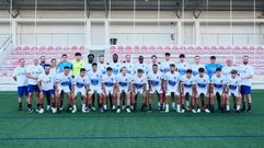 Los futbolistas del Club Lemos realizaron ayer su primer entreno de pretemporada a las rdenes de Edu Rodrguez