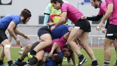 La USC venci� en rugbi masculino en A Malata