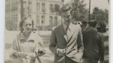 Cela y Lolita, paseando por Madrid en 1935