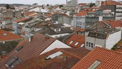 Vista del barrio de A Magdalena